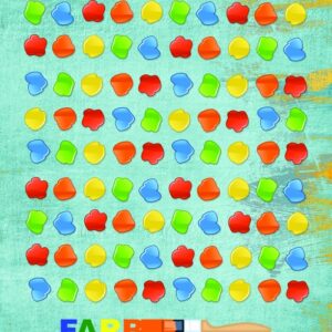 Farbpalette Brettspiel Lernspiel